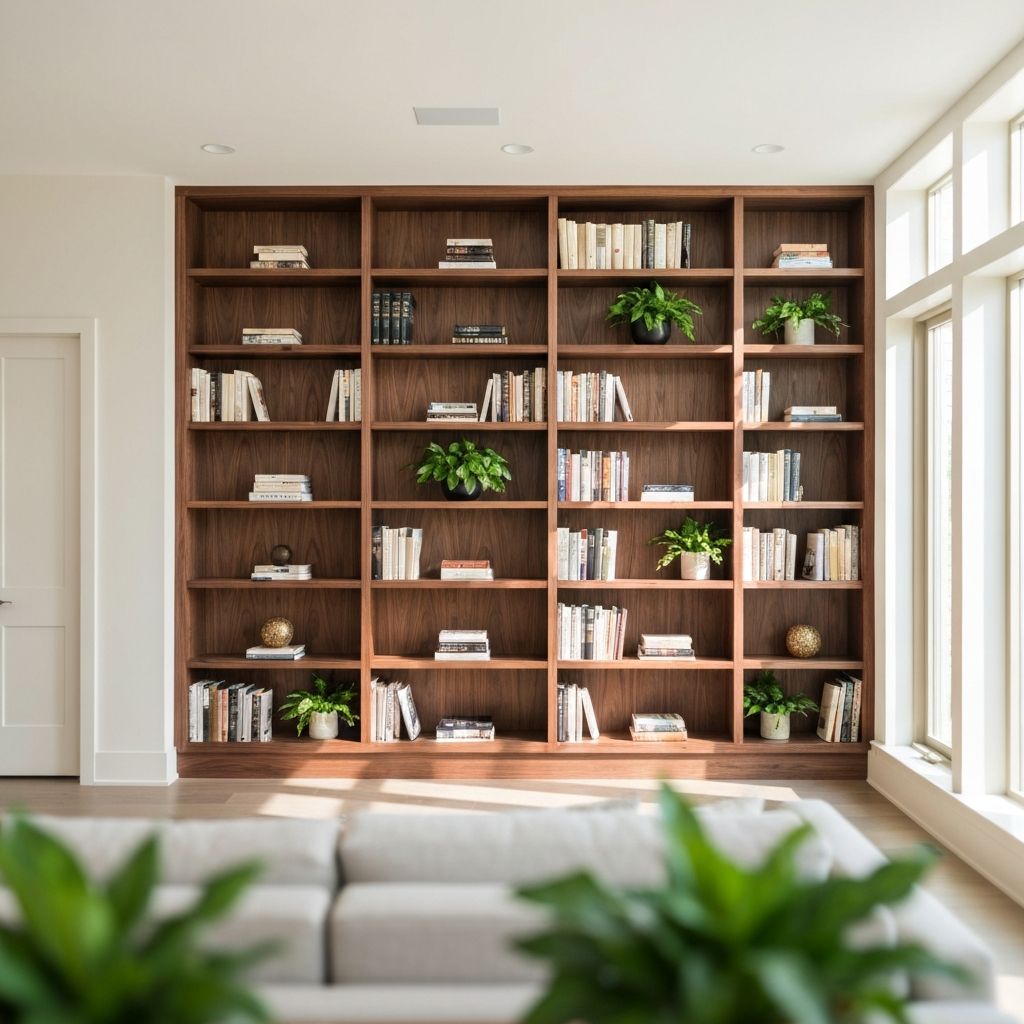 Custom Built-In Shelving